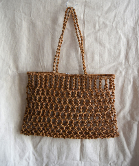 MAKRAMOWA TOREBKA SKÓRZANA TOTE BAG MAKRAMOWA TOREBKA SKÓRZANA TOTE BAG