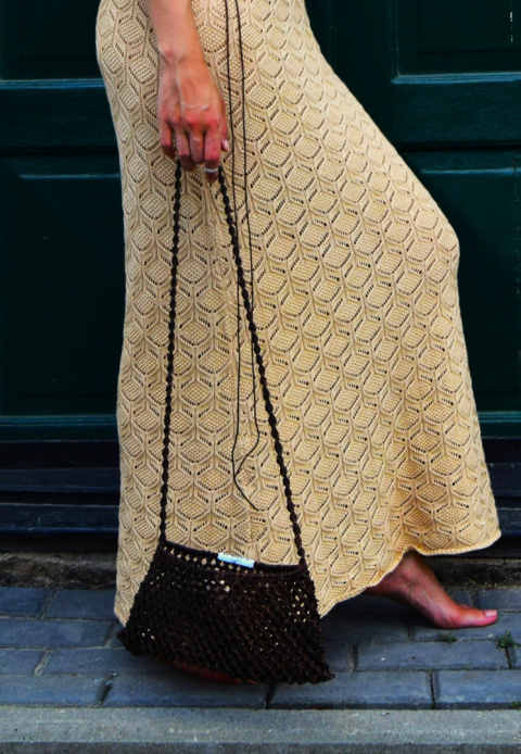 MAŁA MAKRAMOWA TOREBKA CROSS-BODY BAG