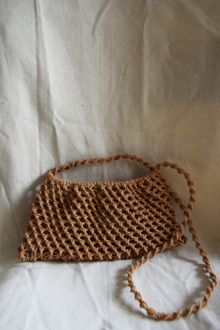 MAŁA MAKRAMOWA TOREBKA CROSS-BODY BAG