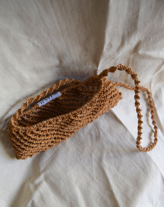 MAŁA MAKRAMOWA TOREBKA CROSS-BODY BAG