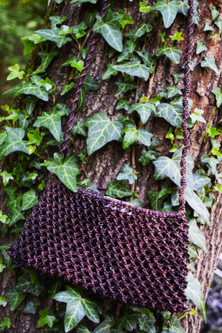 MAŁA MAKRAMOWA TOREBKA CROSS-BODY BAG