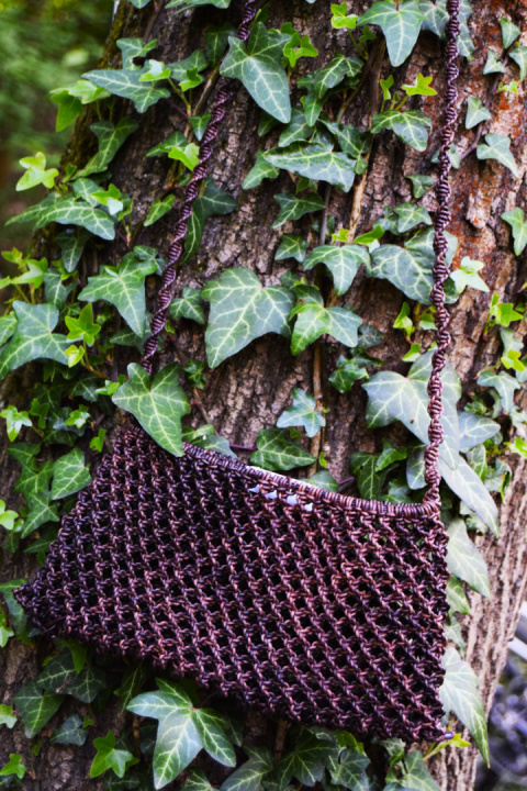 MAŁA MAKRAMOWA TOREBKA CROSS-BODY BAG MAŁA MAKRAMOWA TOREBKA CROSS-BODY BAG
