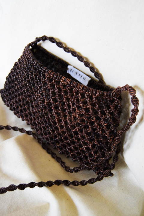 MAŁA MAKRAMOWA TOREBKA CROSS-BODY BAG MAŁA MAKRAMOWA TOREBKA CROSS-BODY BAG