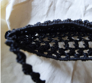 MAKRAMOWA TOREBKA SKÓRZANA MOON BAG